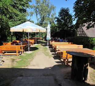 Impressionen aus dem Biergarten von Kundmüller