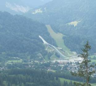 Blick aus der 4-er Kabine der Wankbahn