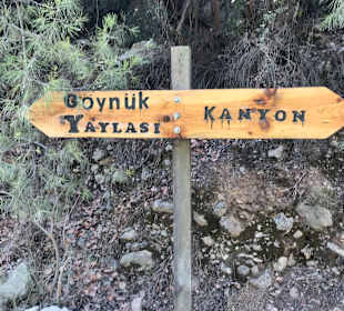 Schlucht von Göynük / Göynük Canyon Park