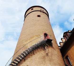 Der Turm von Schloss Mespelbrunn