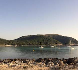 Cala Agulla am Morgen