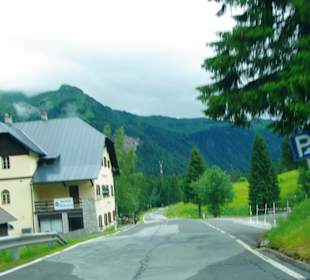 Der Plöckenpass nach AUT