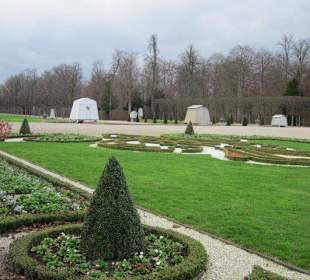 Schlosspark Schwetzingen im Winter