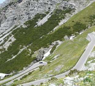 Westabfahrt nach Bormio
