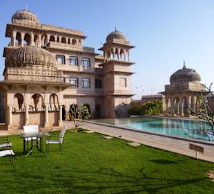 Teilansicht Mandawa Castle