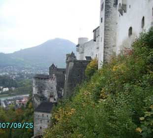 Ausblick auf die Burg