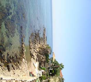 Glasklares Wasser am Apollo Tempel