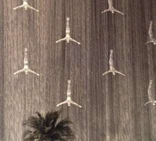 Water cascade Dubai Mall