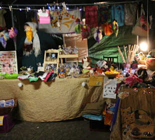 Weihnachtsbuden auf dem Spittaplatz