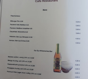 Speisekarte