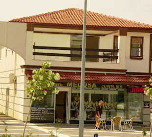 Kumköy Einkaufs-Bazarbereich