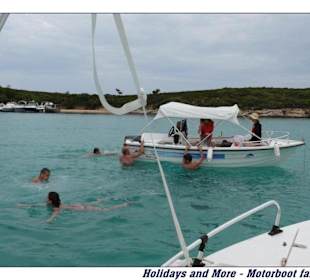 Holidays and More Touristik Info-Motorboot fahren