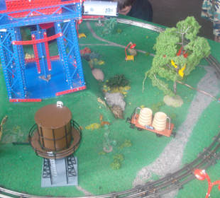 Výstavený materiál