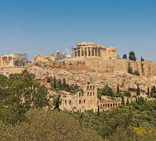 Die Akropolis in Athen