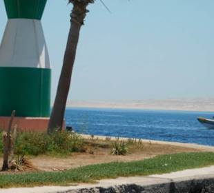 Oben an Bord auf dem Weg zum Tauchgang