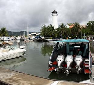 Speedboat am Boat Lagoon