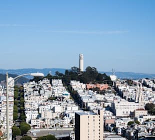 Blick auf Coit Tower