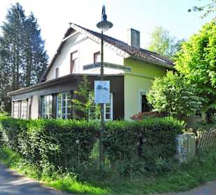 Der ehemalige Bahnhof Borgfeld an der Trasse