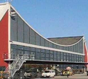 Terminal Flughafen Memmingen von Landebahn