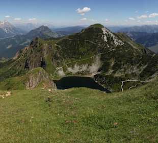 Ausblick vom Wildseeloder zur Henne 