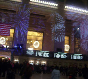 Kaleidoscope Light Show Grand Central Station