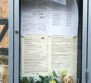 Die Speisekarte 