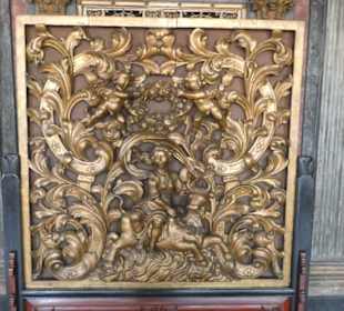 Schloss Friedenstein: bei der Innenbesichtigung