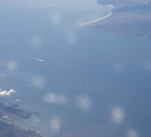 Blick auf die Meerenge von Gibraltar