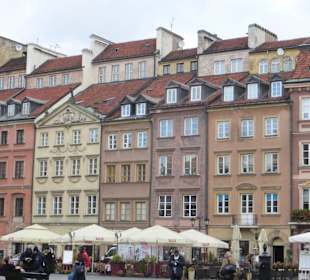 Warschaus wiederaufgebauter Altstadt-Marktplatz