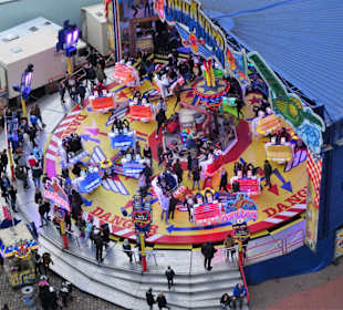Der Freimarkt 2018 aus Vogelperspektive