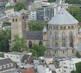 Ausblick vom Osman30 im 30.Stockwerk von Köln-Turm