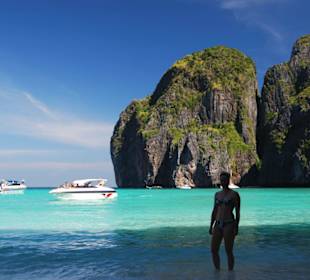 Maya Beach aus dem Film "The Beach" bekannt.