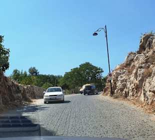 Nur noch einige Meter zum Eingang