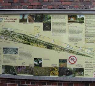 Übersichtsplan am Eingang