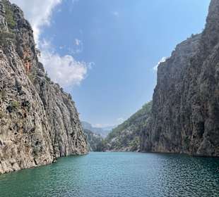 Oymapinar Baraji/ Stausee Green Lake & Green Canyon