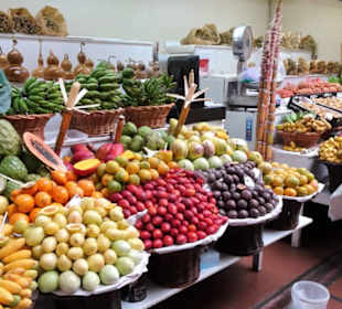 Rundgang durch die Markthalle von Funchal