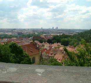 Aussicht von der Prager Burg