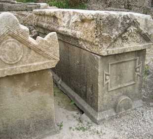 teilweise sehr gut erhaltene Fundstücke