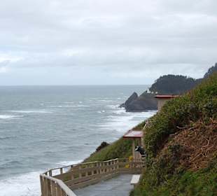 Ausblick auf die wundervolle Steilküste