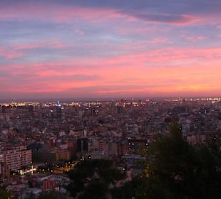 Barcelona desde el Parque Güell