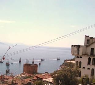 Aussicht auf dem Weg zum Castle