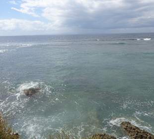 Brandung an den Felsen