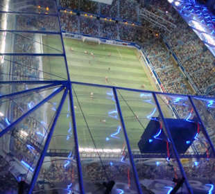 Hamburger Stadion in Mini