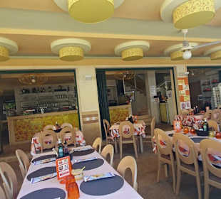 Der untere Außenbereich