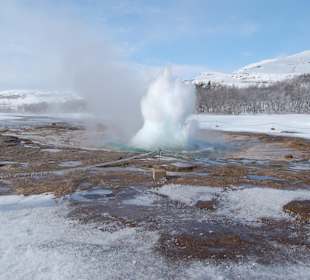 Anfang des Ausbruches