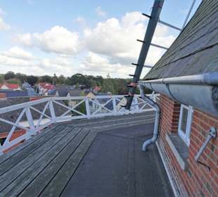 Auf der Galerie der Windmühle Varel