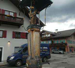 In der Altstadt von Garmisch