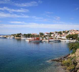 Weitblick auf den Hafen