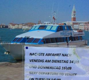 Am Ende von Bibione Yachthafengebiet