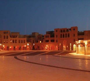 Geschäftszentrum in neuer Marina